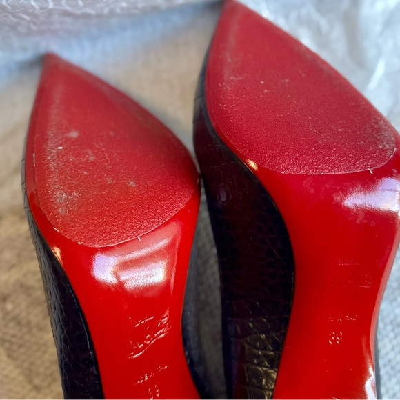 CHRISTIAN LOUBOUTIN
Black Kate 100 Heels - Picture 7 of 11